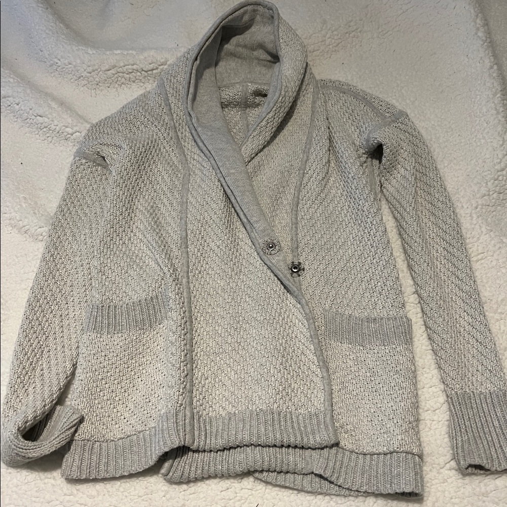 Lululemon button down sweater - Picture 3 of 4